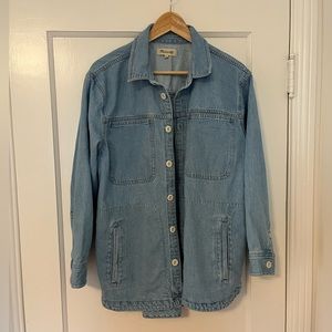 Madewell Jean Shacket